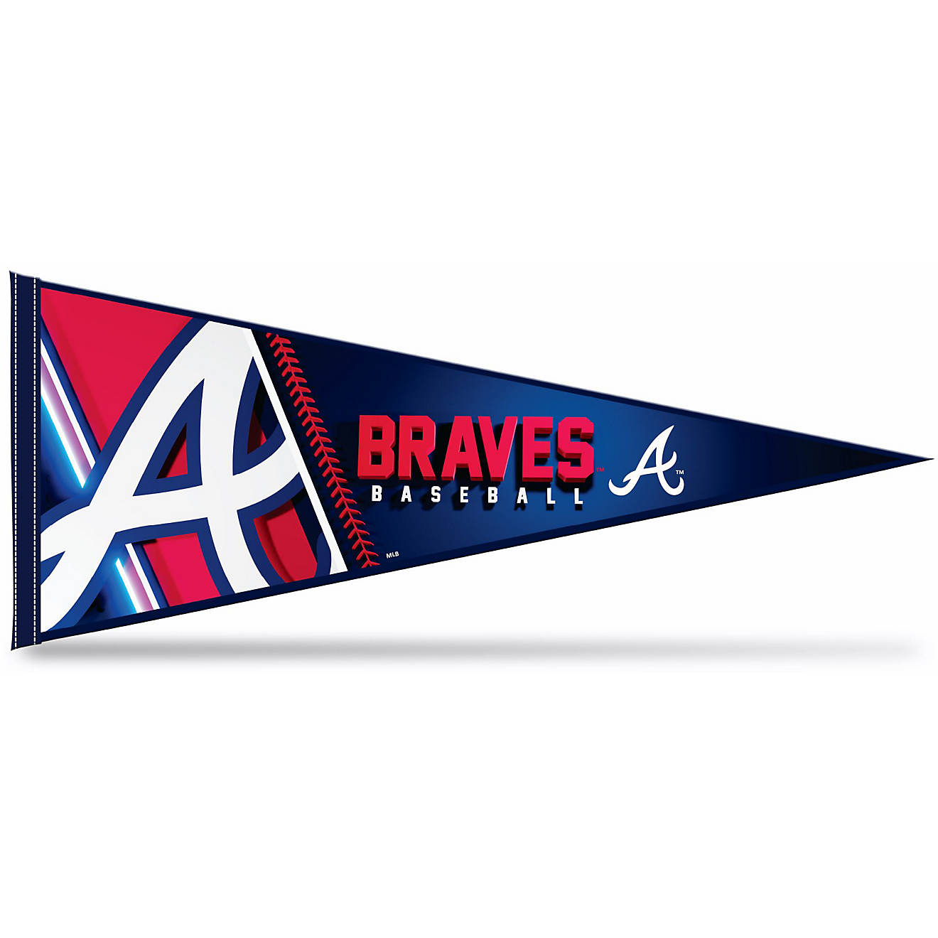 Rico Atlanta Braves Soft Felt 12 x 30 in Pennant                                                                                 - view number 1