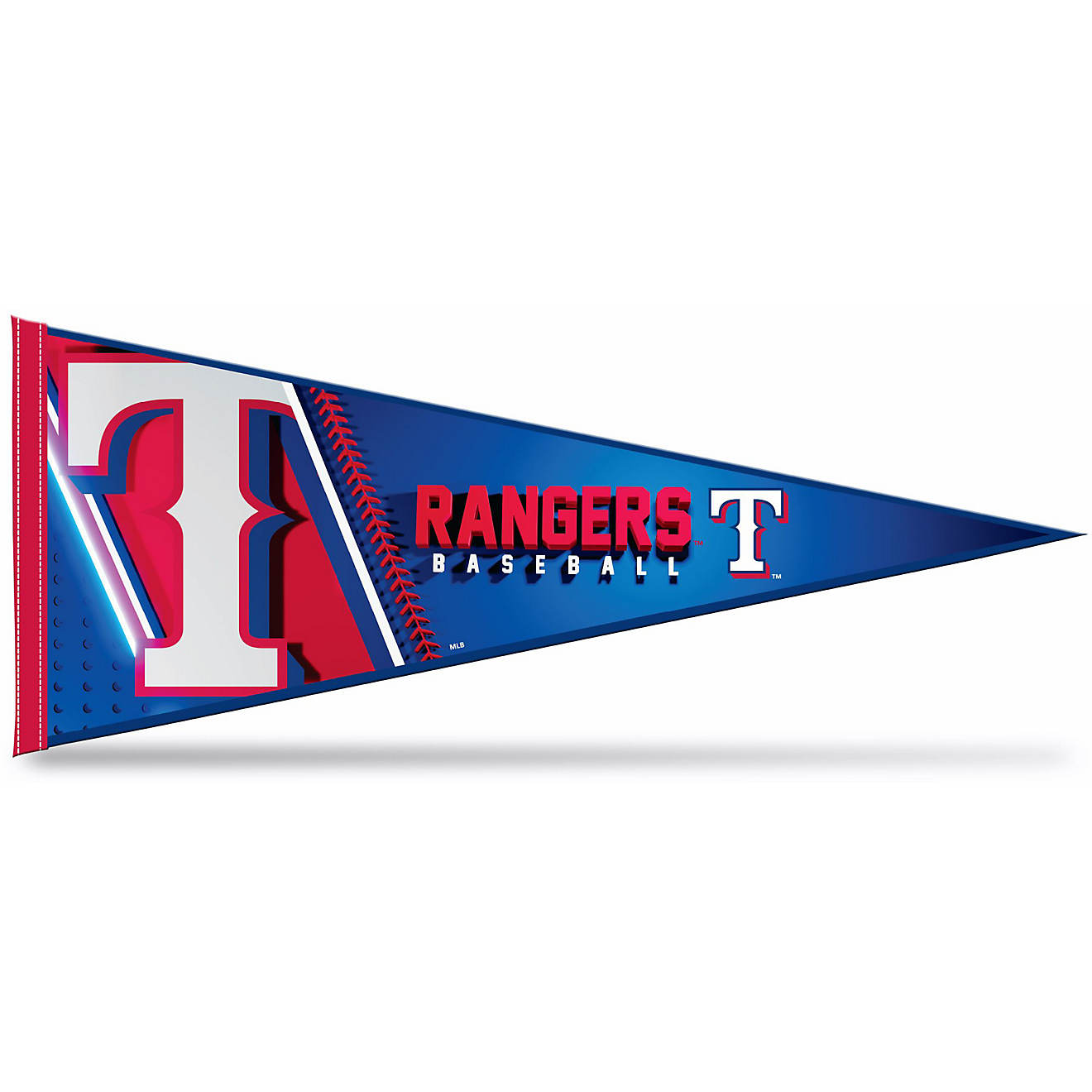 Rico Texas Rangers Soft Felt 12 x 30 in Pennant                                                                                  - view number 1