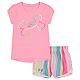 Under Armour Girls’ Chroma Logo 2-Piece T-shirt and Shorts Set                                                                 - view number 1 image