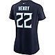 Nike Women's Tennessee Titans Derrick Henry #22 Short Sleeve T-shirt                                                             - view number 1 image