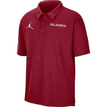 Jordan Men's University of Oklahoma Team Polo Shirt                                                                             