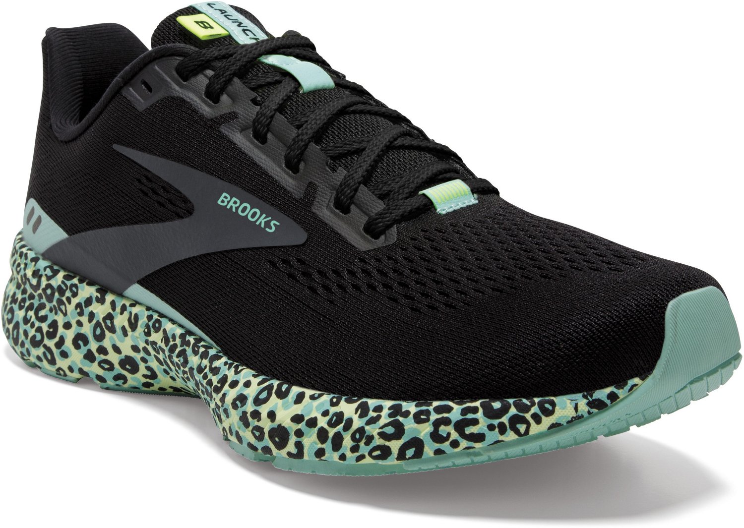 Brooks Women�s Launch 8 CMA Run Wild Cheetah Running Shoes
