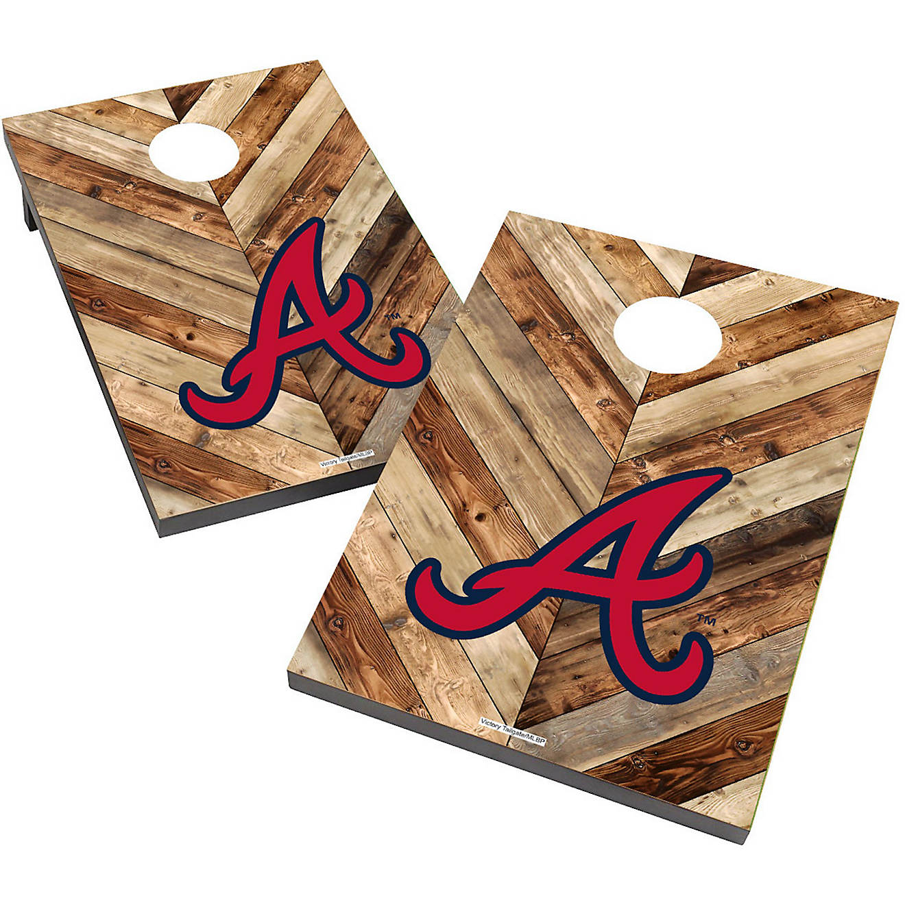 Victory Tailgate Atlanta Braves 2 ft x 3 ft Cornhole Game                                                                        - view number 1