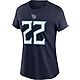 Nike Women's Tennessee Titans Derrick Henry #22 Short Sleeve T-shirt                                                             - view number 2 image