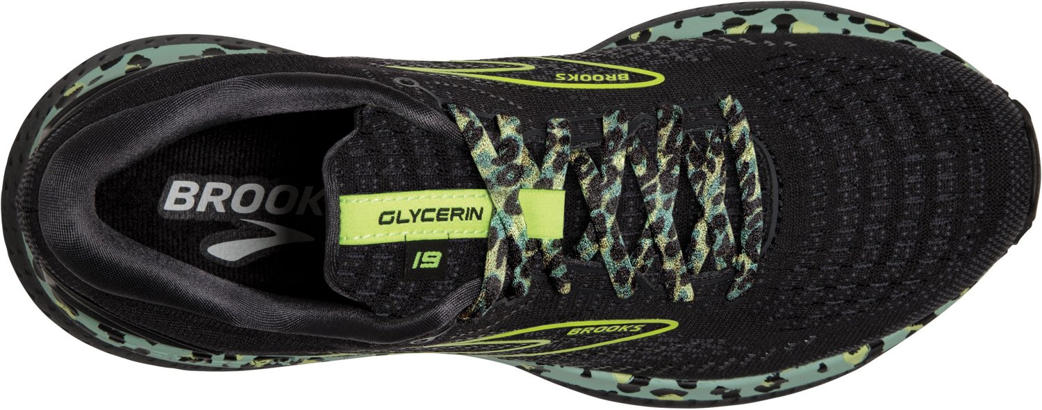 Brooks Women's Glycerin 19 Run Wild Cheetah Running Shoes | Academy