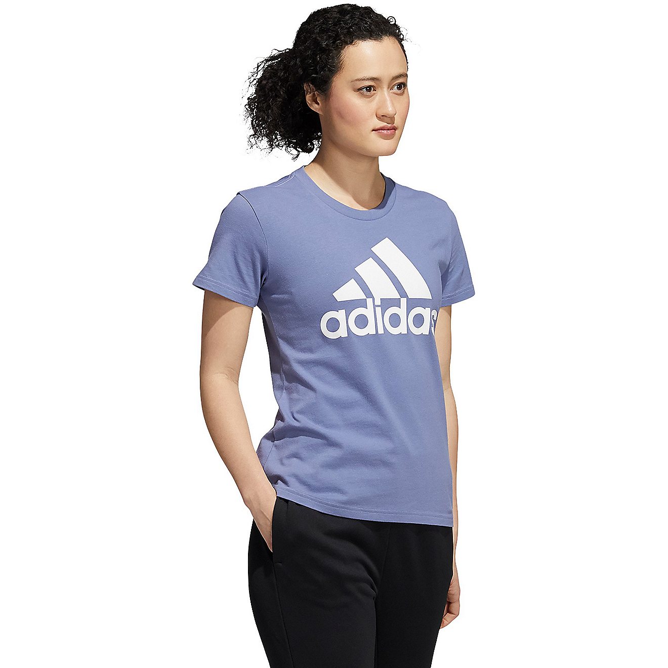 adidas Women's Badge of Sport Logo T-shirt                                                                                       - view number 1