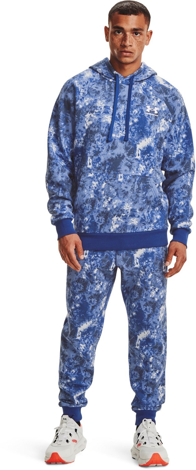 Under Armour Men’s Rival Fleece Cloud Tie Dye Joggers | Academy