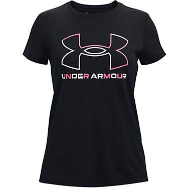 Under Armour Girls' Big Logo Solid Short Sleeve T-shirt                                                                         
