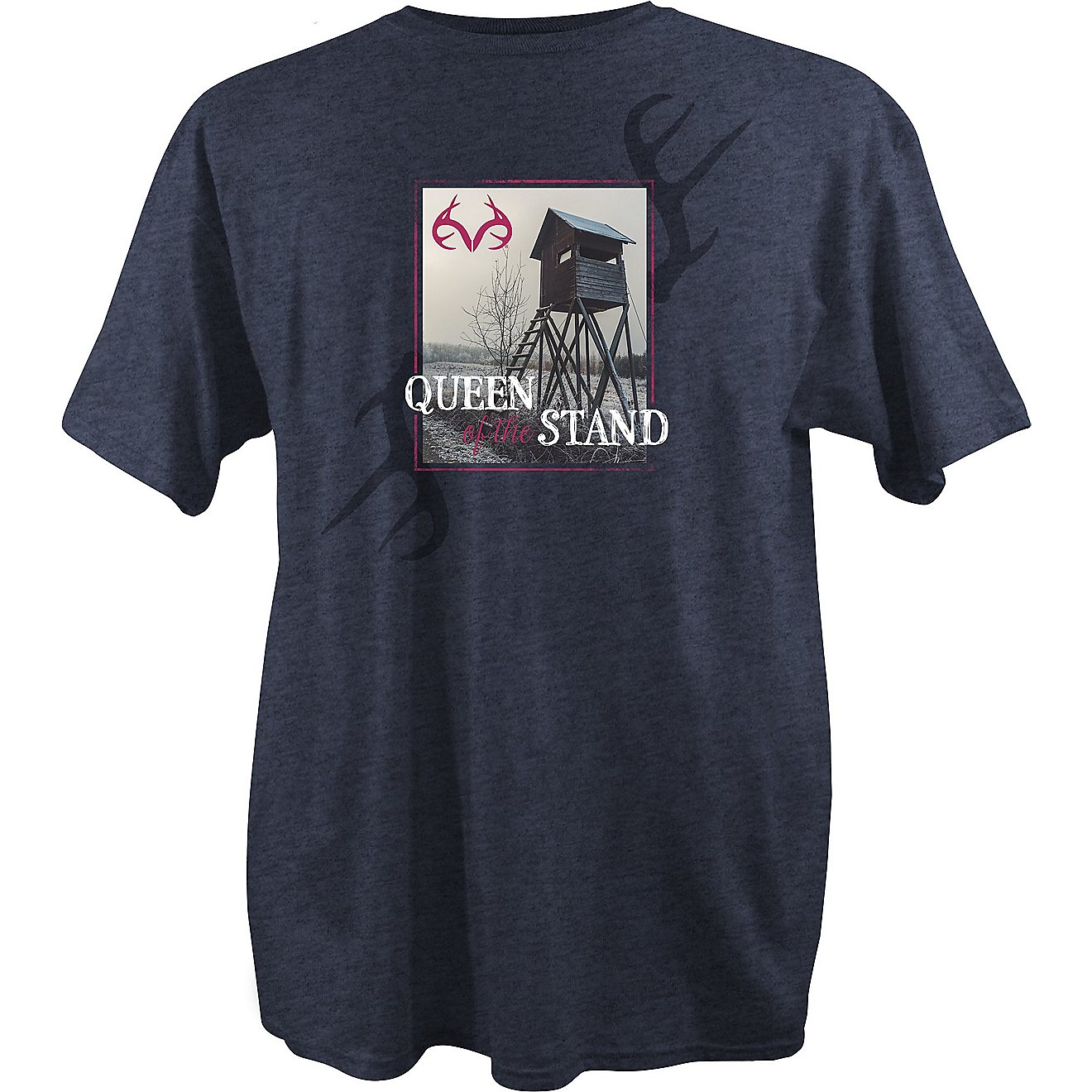 Realtree Women’s Queen of the Stand Graphic T-shirt                                                                            - view number 1