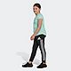 Adidas Extended Size Girls' Scoop Neck T-Shirt - view number 4 image