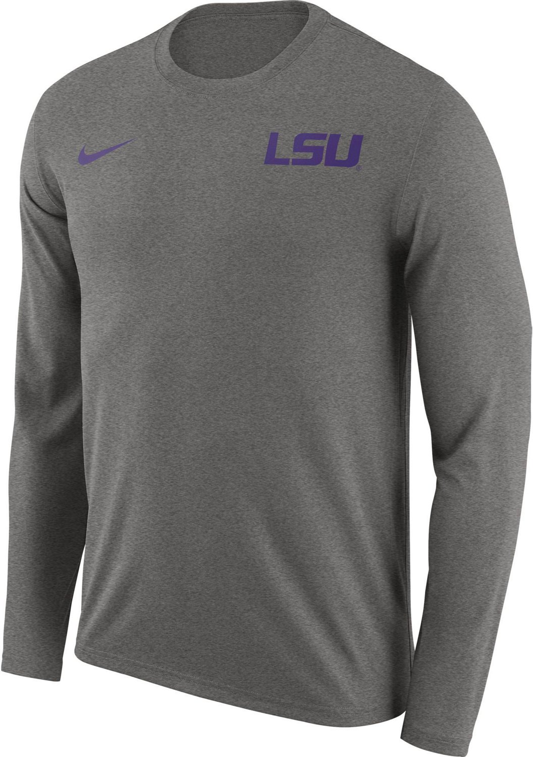 Nike Men's Louisiana State University Velocity Legend Long Sleeve Shirt ...