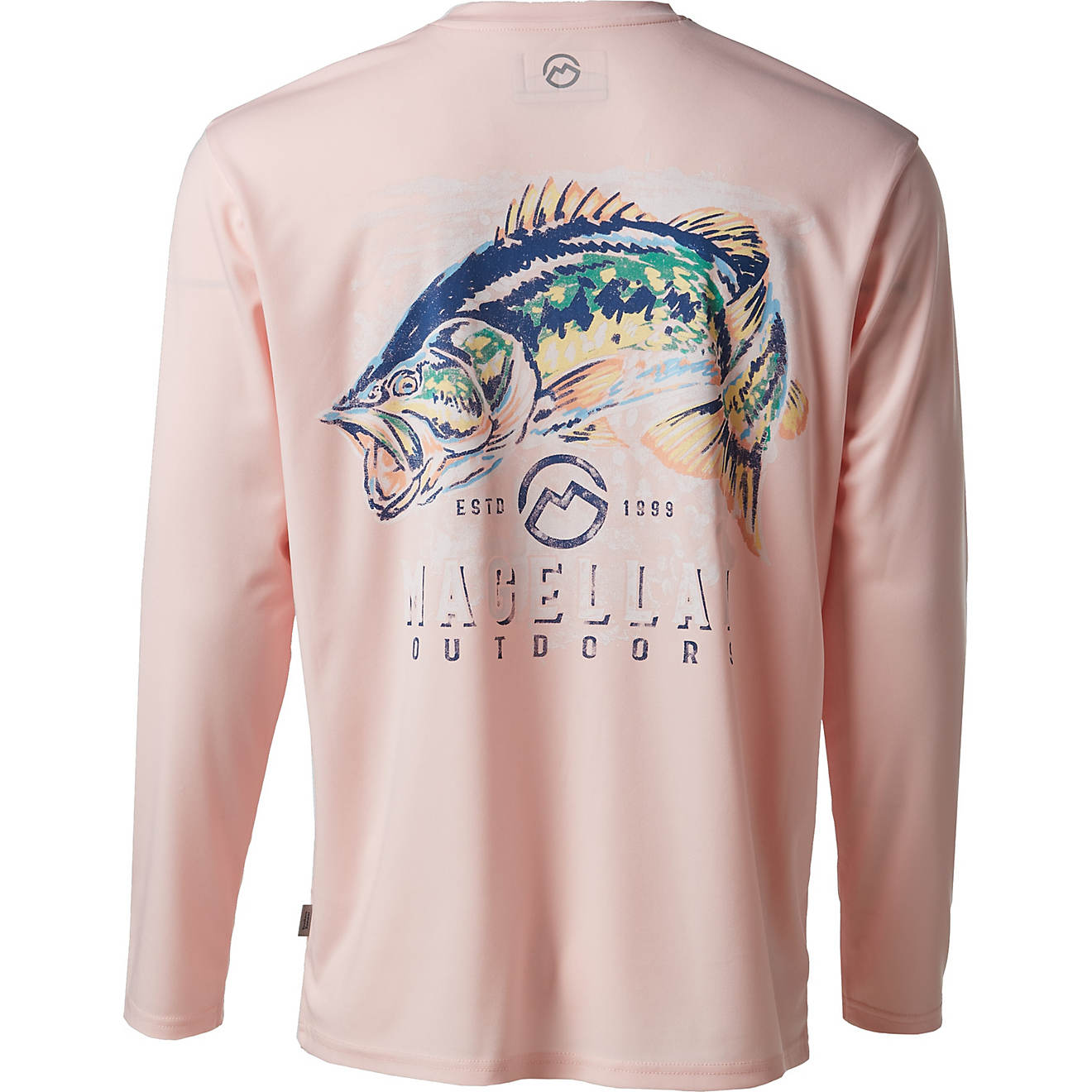 Magellan Outdoors Men's Southern Summer Graphic Crew Long Sleeve T-shirt                                                         - view number 1