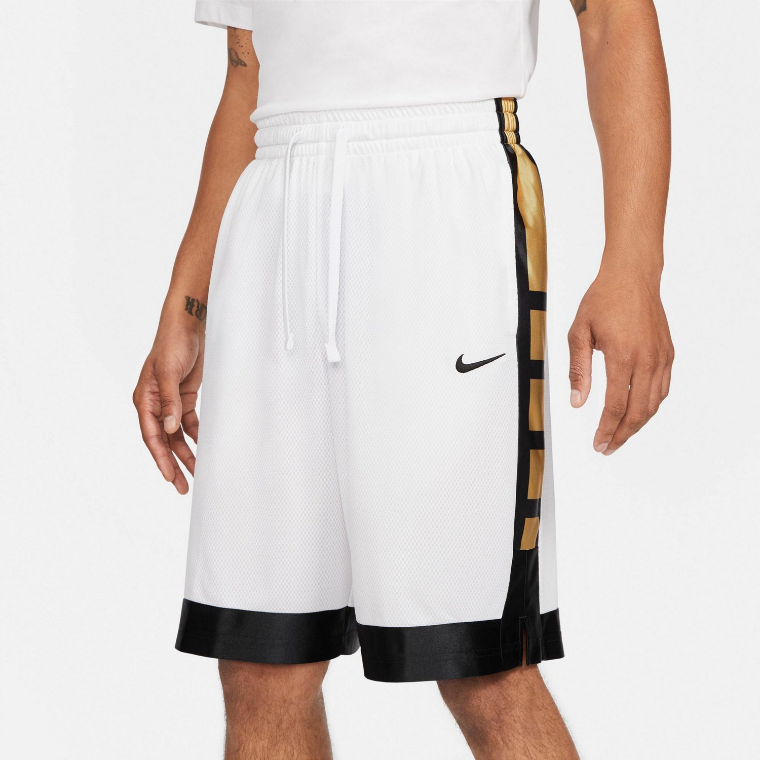 nike men's elite stripe basketball shorts