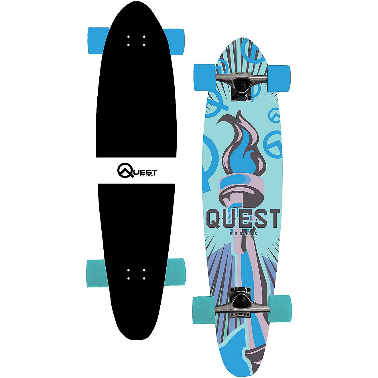 Quest Blue Flame 42 in Longboard                                                                                                 - view number 1