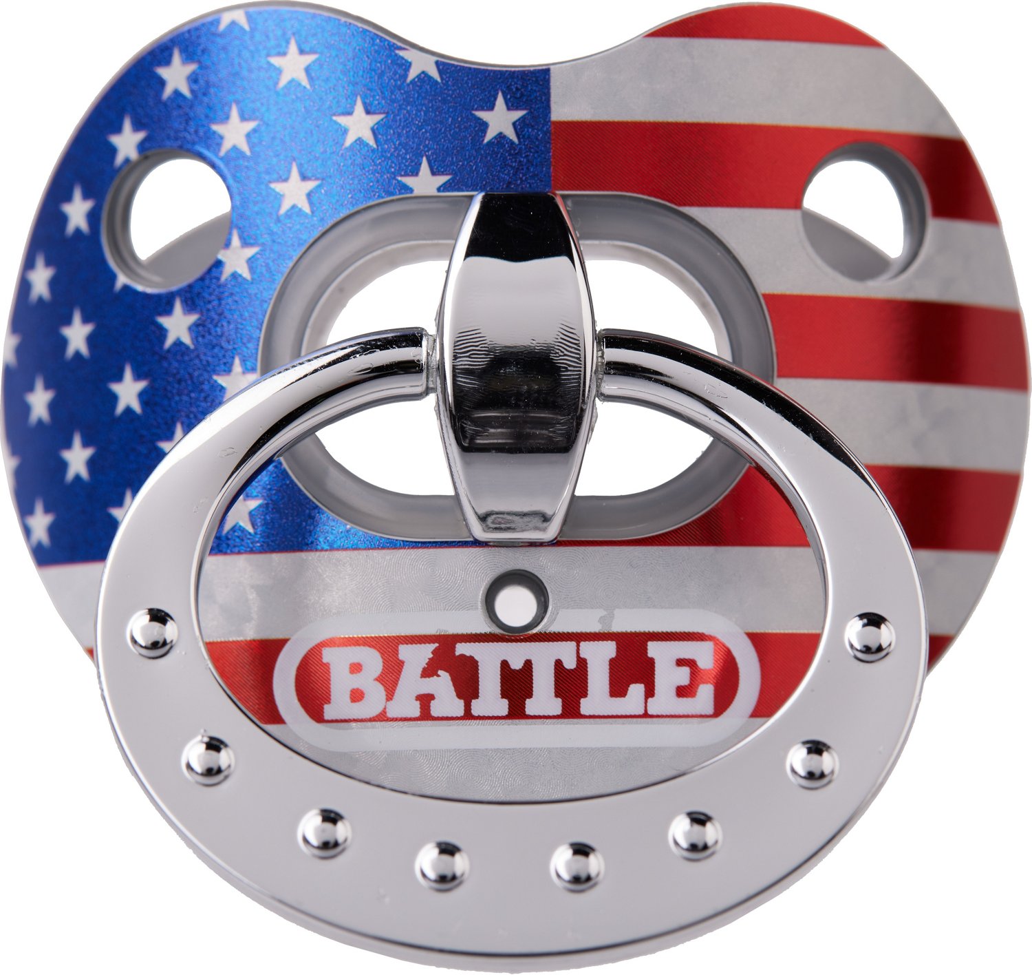 Battle Chrome Americana Binky Mouthguard | Academy