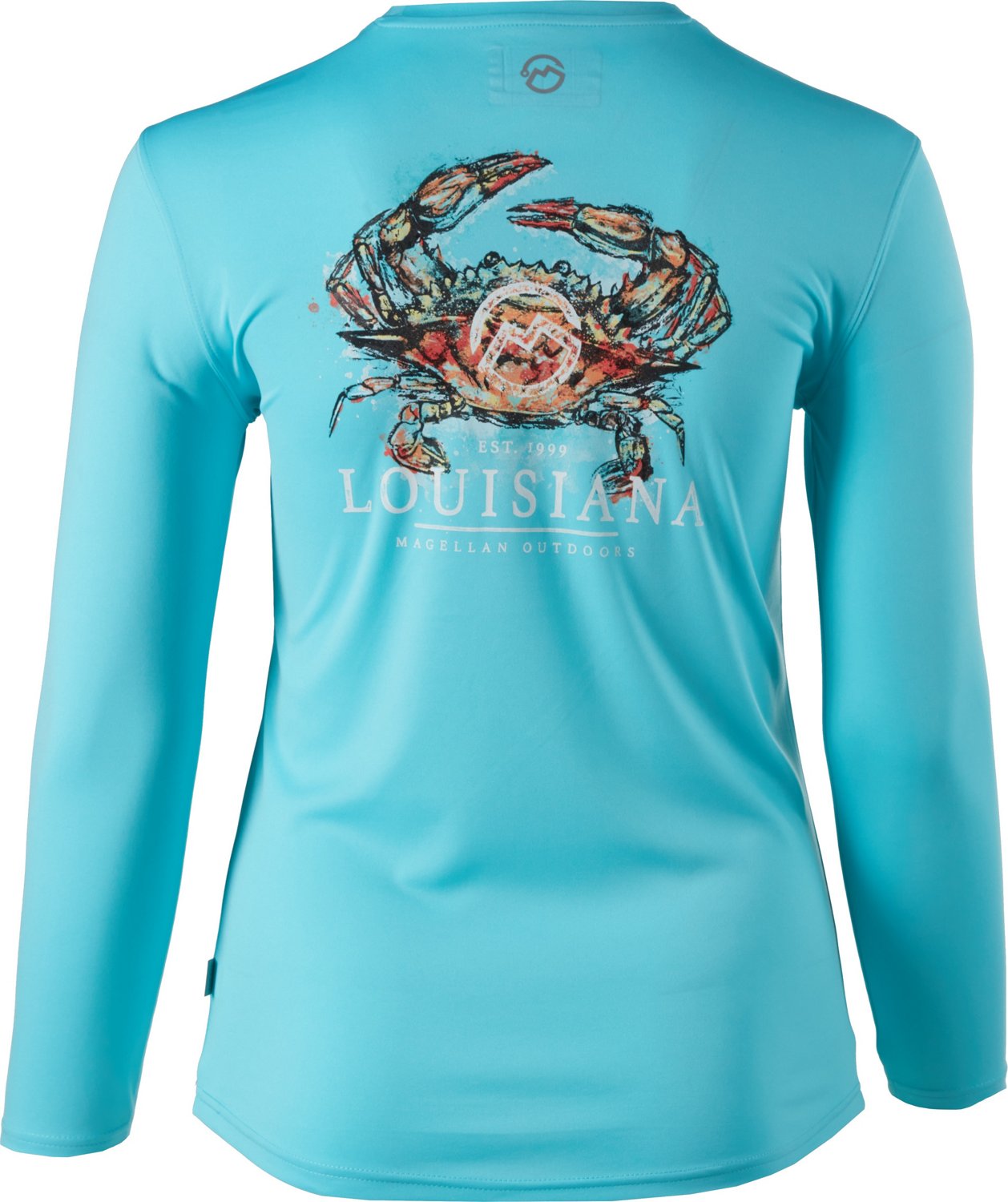 Magellan Outdoors Women's Local State Graphic Louisiana Crew Long ...