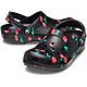 Crocs Adults' Classic Cherry Vacay Vibes Dye Clogs                                                                               - view number 3 image
