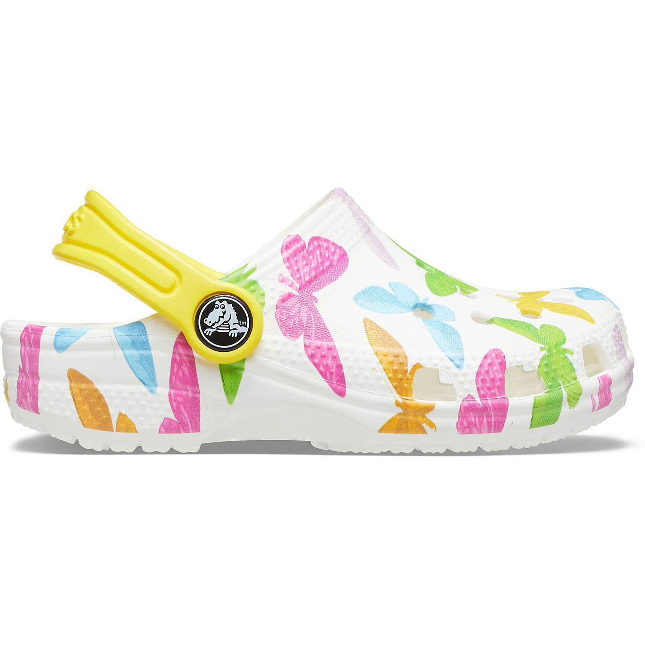 Crocs Girls' Classic Butterfly Vacay Vibes Clogs                                                                                 - view number 1