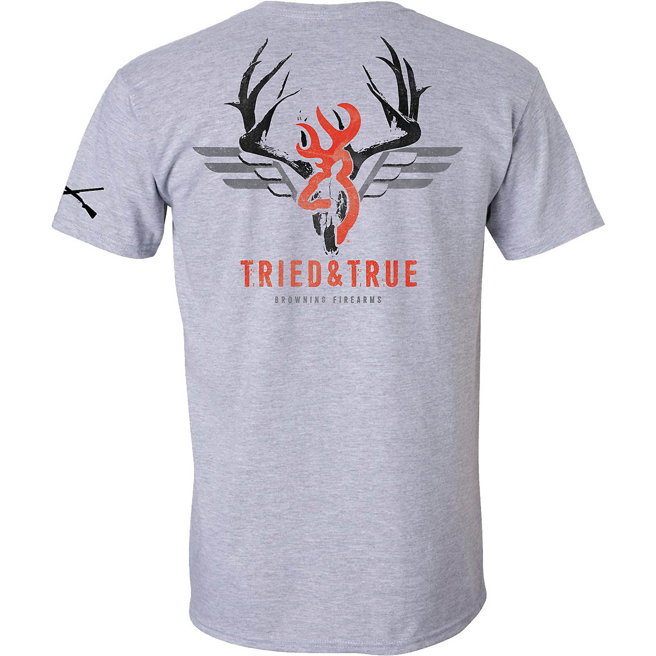 Browning Men's Tried & True Skull T-Shirt                                                                                        - view number 1
