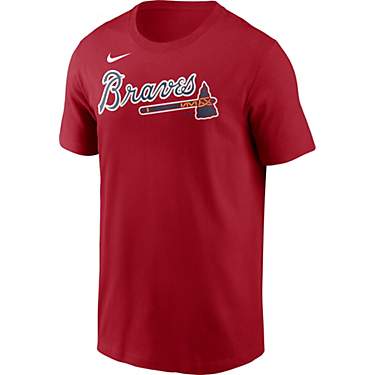 Nike Men's Atlanta Braves Wordmark T-Shirt                                                                                      