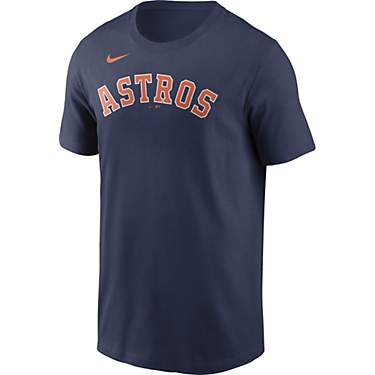 Nike Men's Houston Astros Wordmark T-Shirt                                                                                      