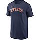 Nike Men's Houston Astros Wordmark T-Shirt                                                                                       - view number 1 image