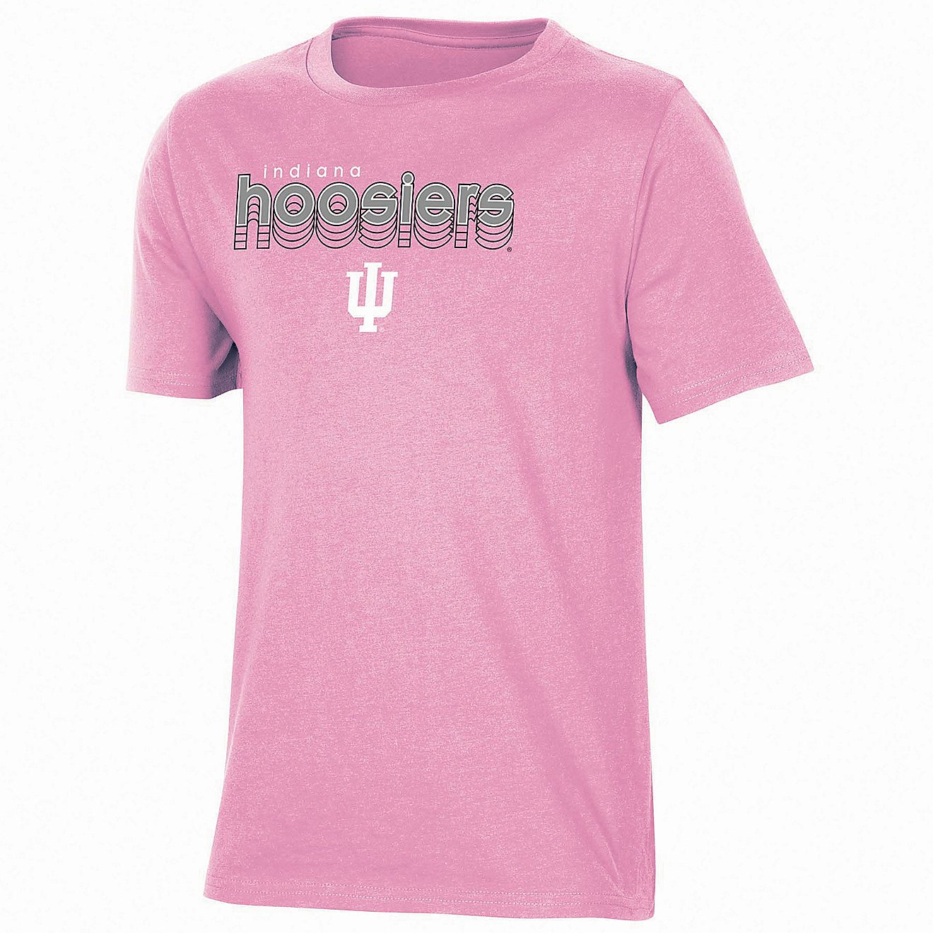 Champion™ Girls' Indiana University Mascot Short-Sleeve T-shirt                                                                - view number 1