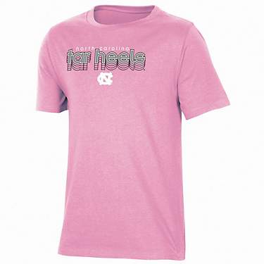 Champion™ Girls' University of North Carolina Mascot Short-Sleeve T-shirt                                                     
