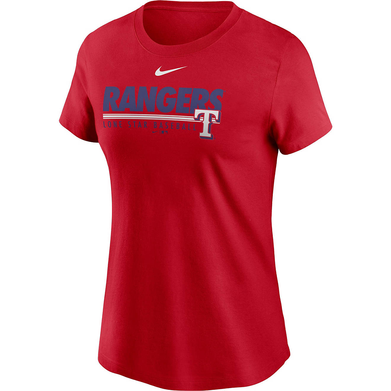Nike Women's Texas Rangers Baseball T-Shirt                                                                                      - view number 1