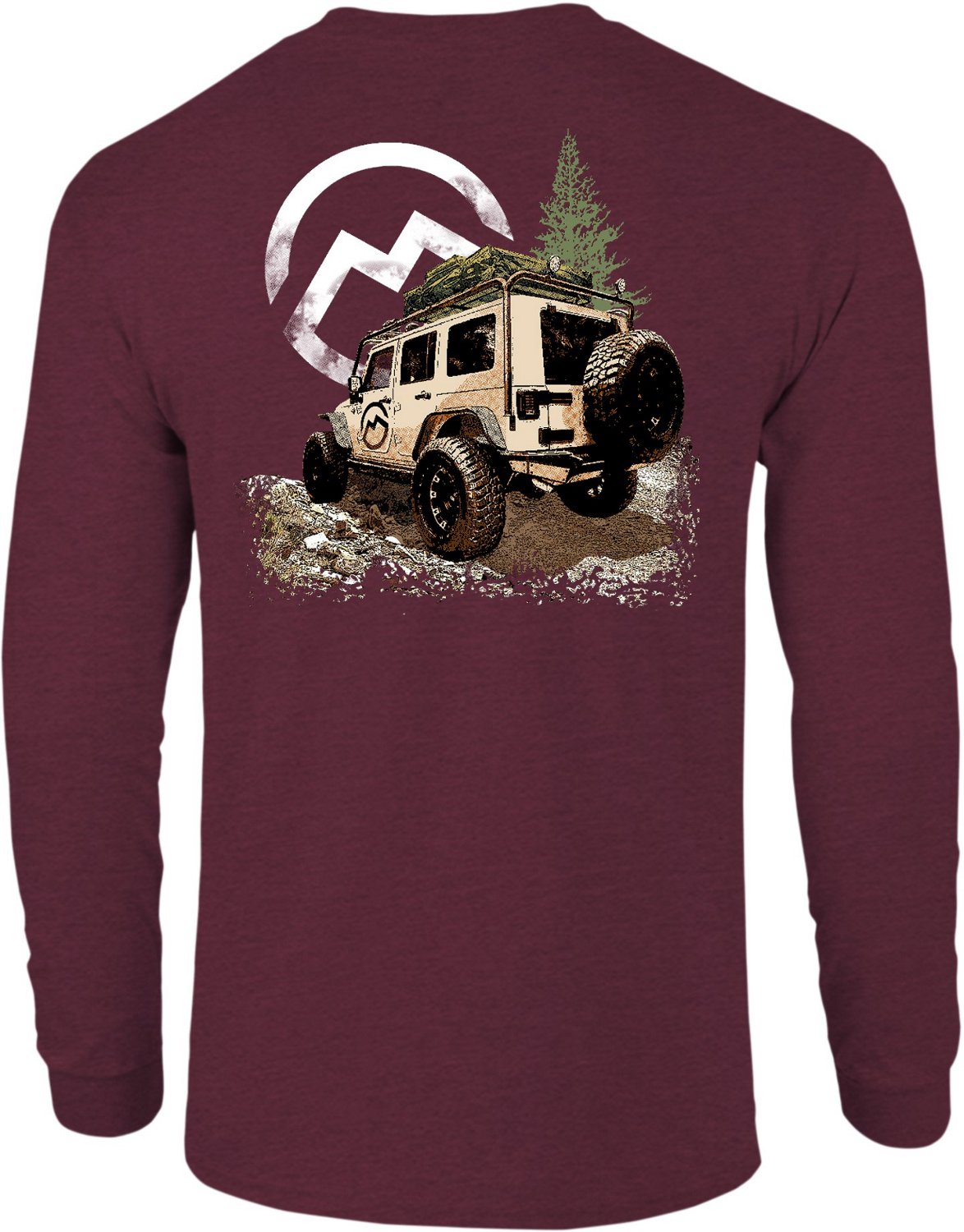 Magellan Outdoors™ Men's On The Way Long-Sleeve Graphic T-shirt | Academy