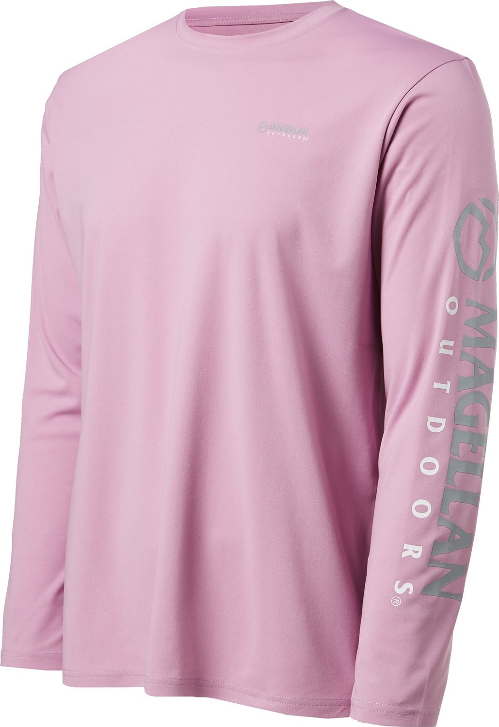 Magellan Outdoors Men's Casting Crew Long Sleeve Fishing Shirt Academy