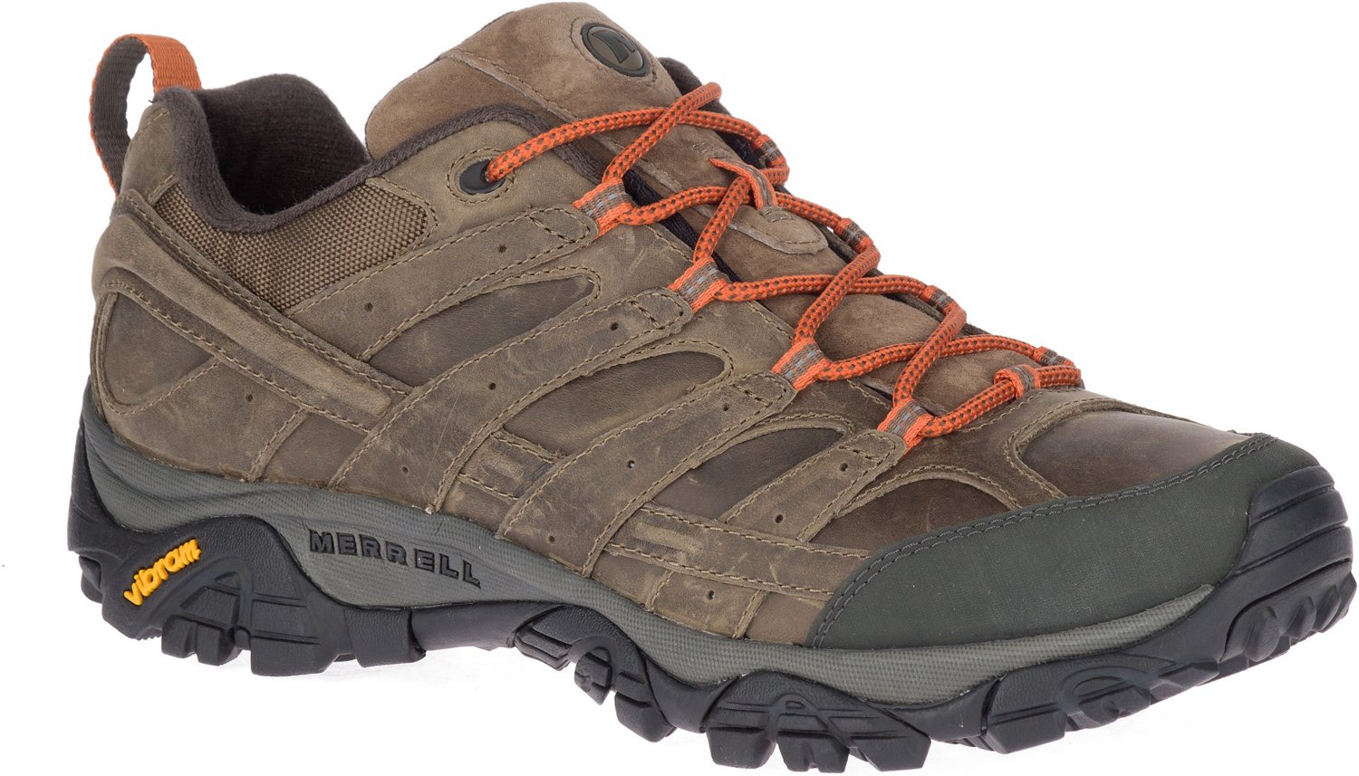 merrell men's moab 2 waterproof hiking shoe granite