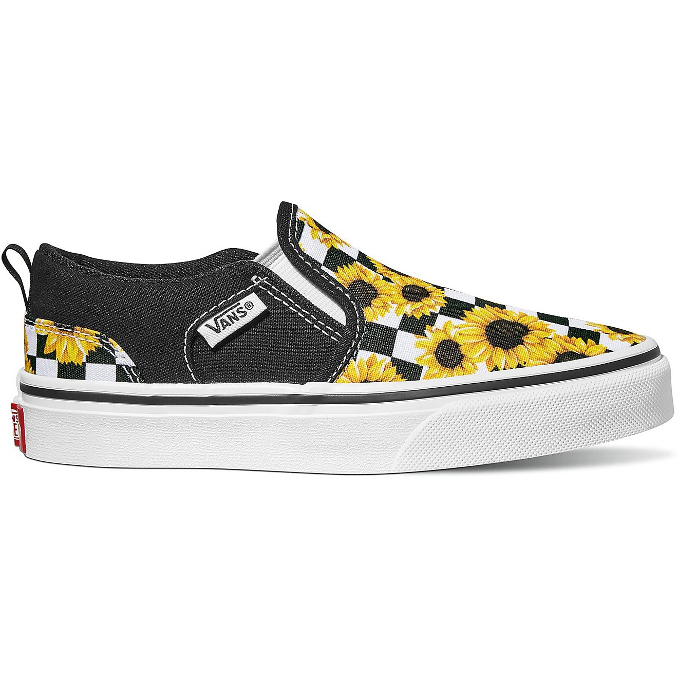 Vans Girls' Sunflower Asher PSGS Slip-on Shoes                                                                                   - view number 1