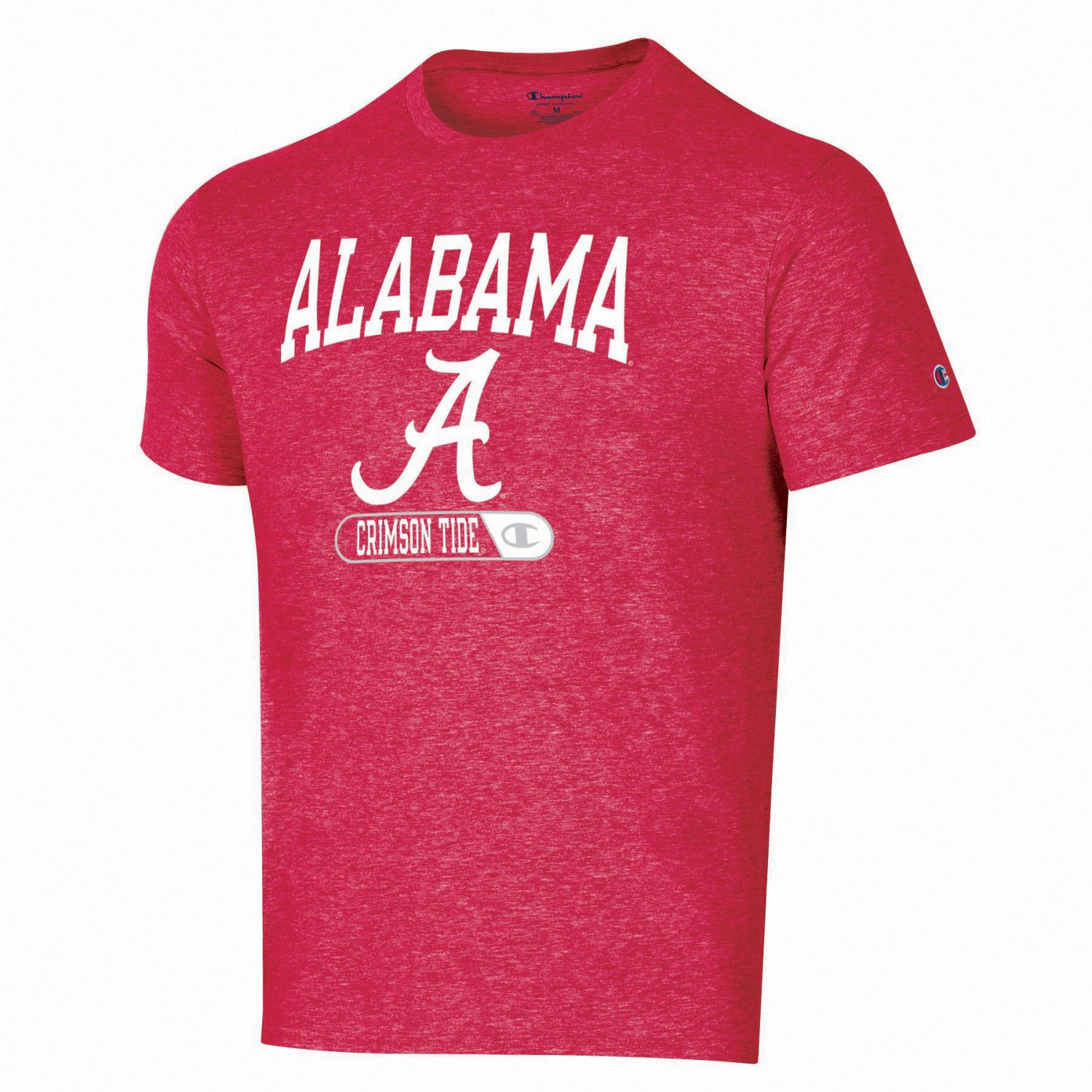 Champion Mens University Of Alabama Heathered Stripe Short Sleeve T Shirt Academy