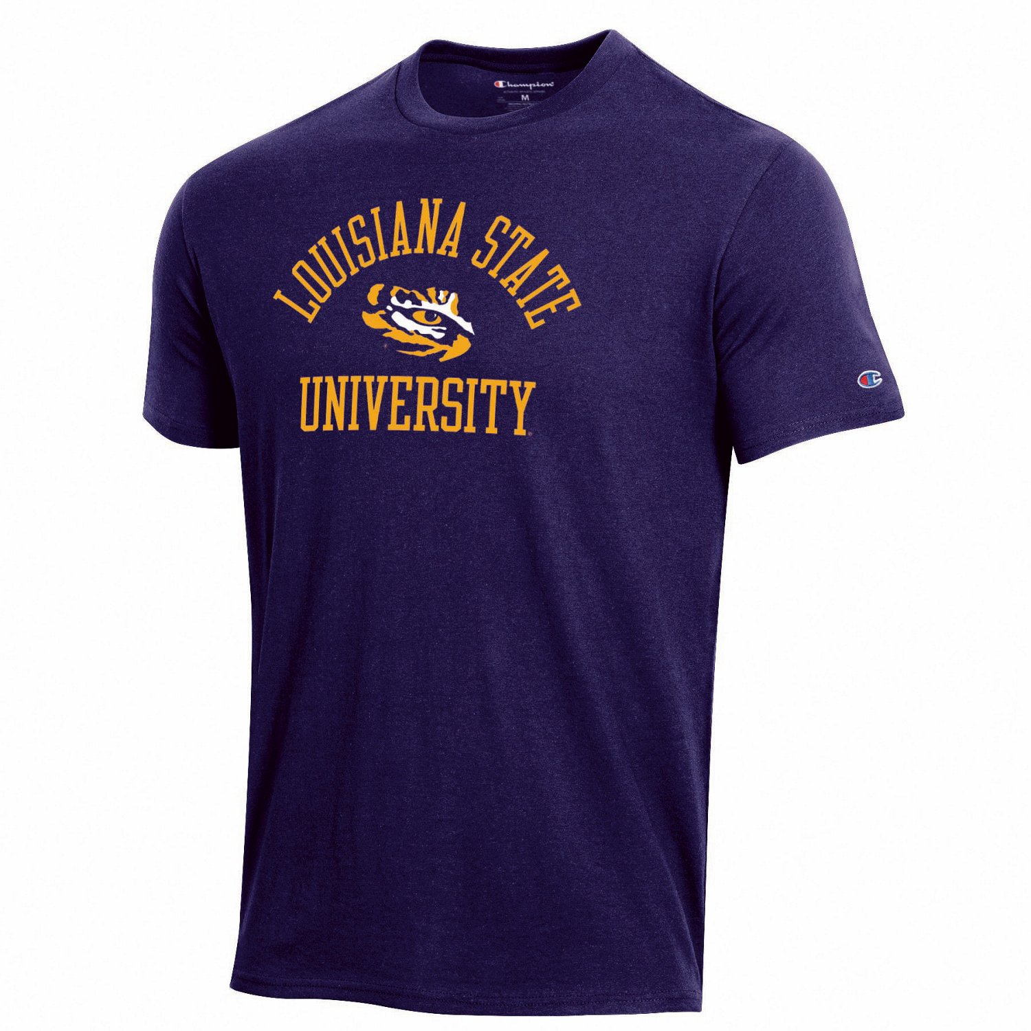 Champion Men's Louisiana State University Heathered Short Sleeve T ...