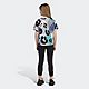 adidas Girls' Allover Print Crossover T-Shirt                                                                                    - view number 2 image
