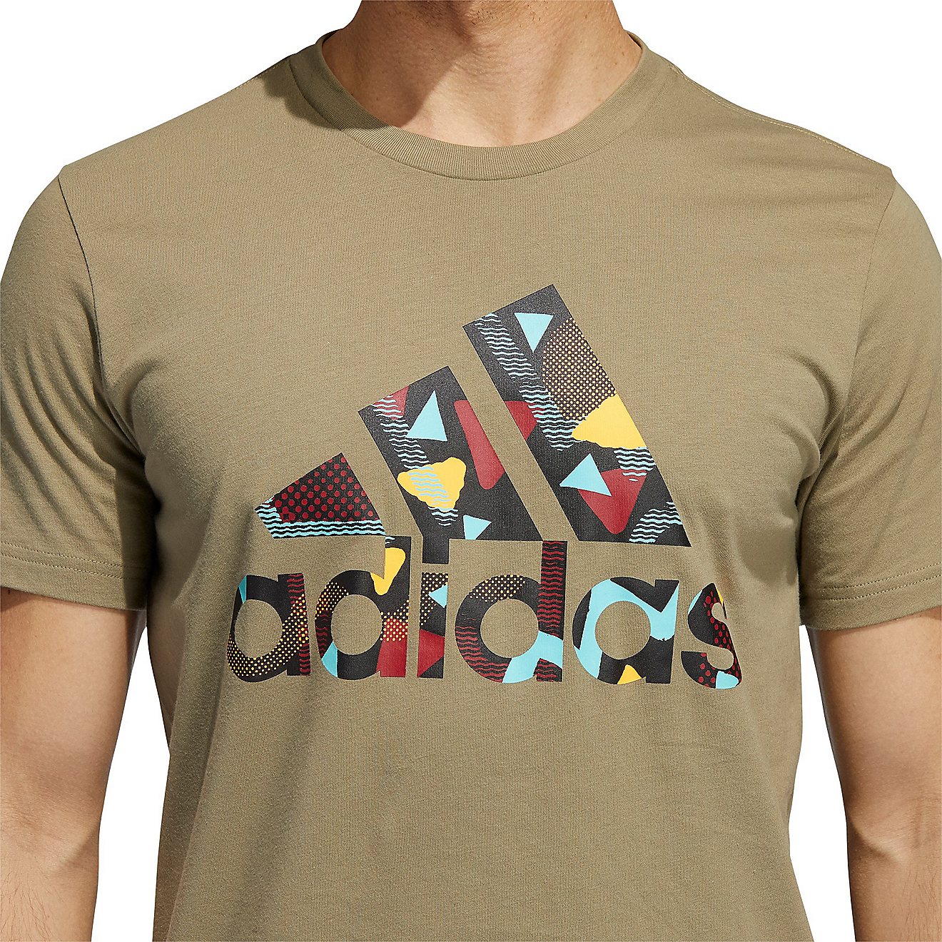 adidas Men's BOS Triangle Graphic T-shirt                                                                                        - view number 3