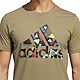 adidas Men's BOS Triangle Graphic T-shirt                                                                                        - view number 3 image