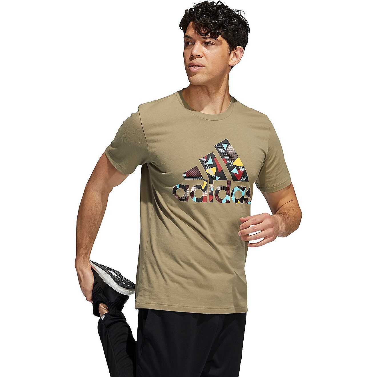 adidas Men's BOS Triangle Graphic T-shirt                                                                                        - view number 6