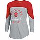 Champion Women's North Carolina State University Oversize Football Long Sleeve T-shirt                                           - view number 1 image