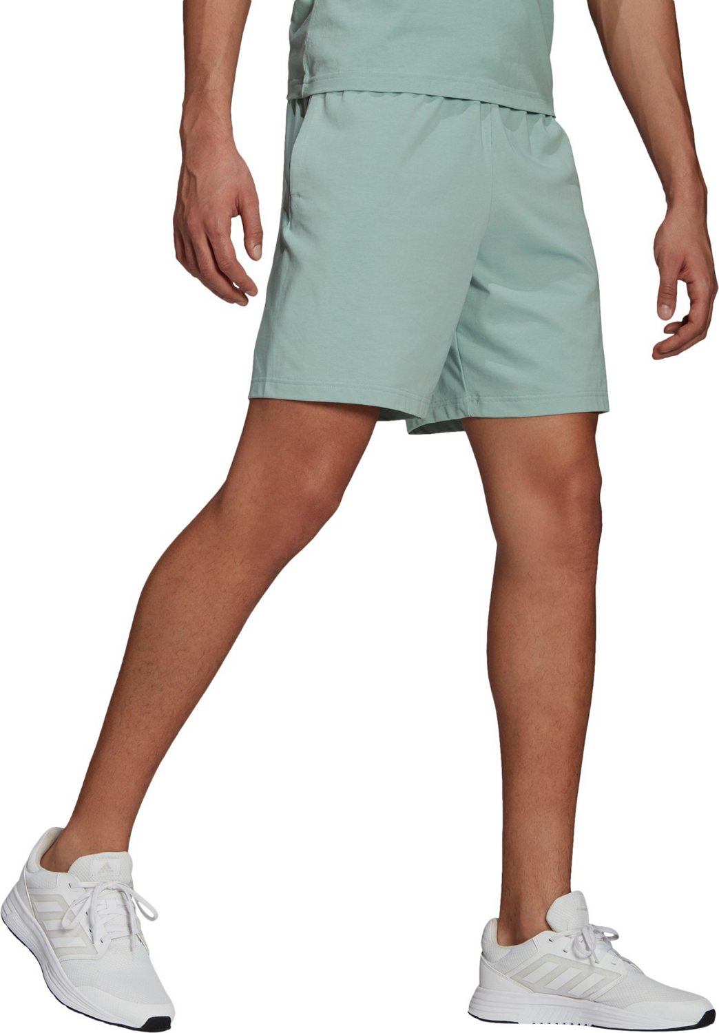 adidas Men's Sport TieDye BOS Shorts 10 in Academy