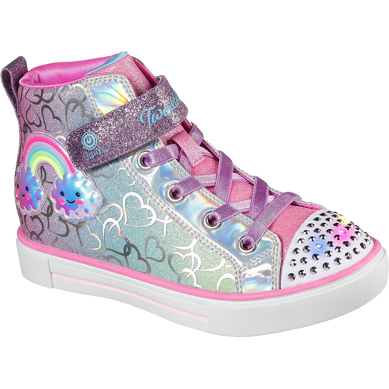 SKECHERS Girls’ Pre-School TT Twinkle Sparks Magic-Tastic Shoes                                                                - view number 2