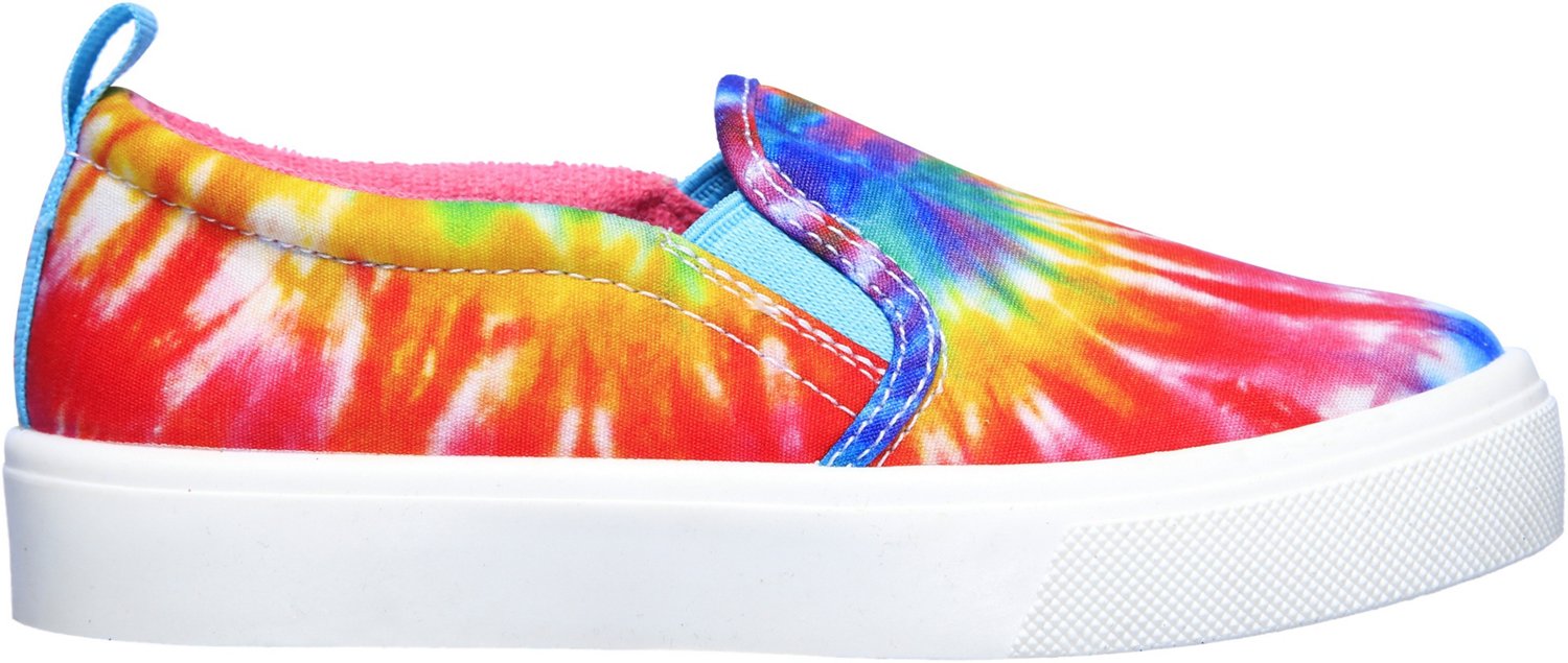 stærk mønster Afdeling SKECHERS Kids' Pre-School Poppy Hippie Hype Canvas Slip-On Shoes | Academy