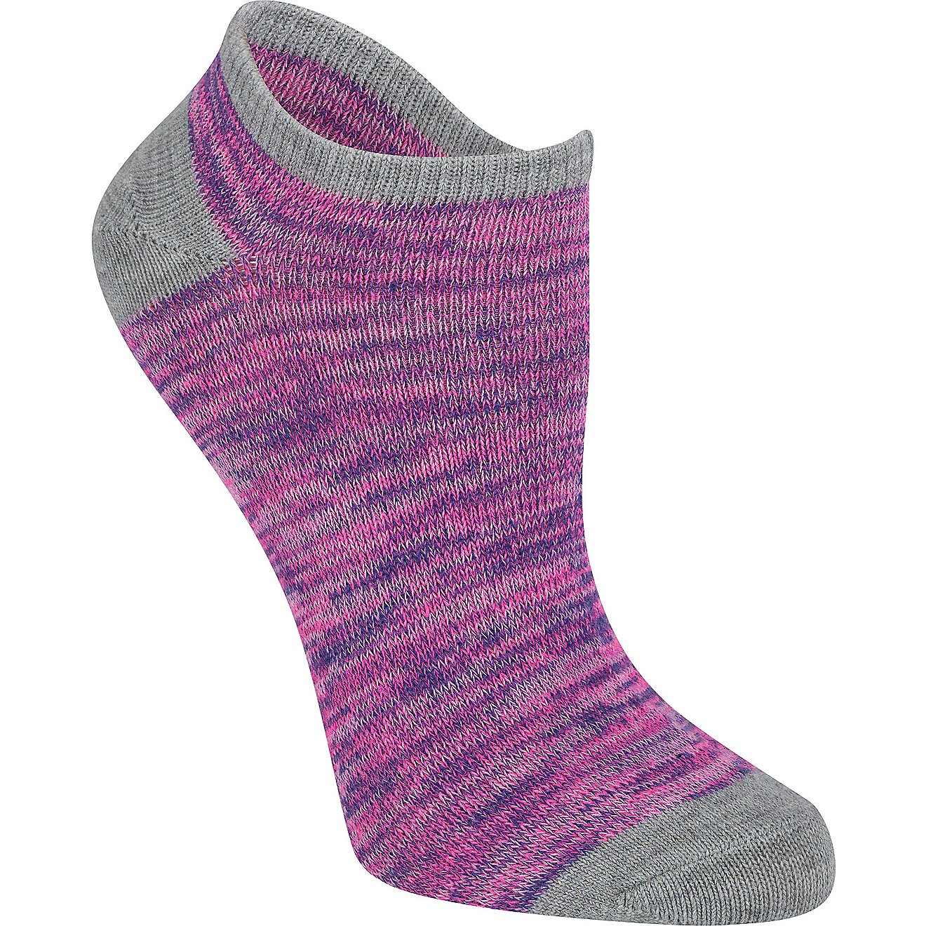 BCG Women’s Space Dye No Show Socks 6 Pack                                                                                     - view number 2