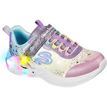 SKECHERS Girls’ Pre-School Unicorn Dreams Light-Up Shoes