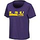 Colosseum Athletics Women's Louisiana State University Regina Short Sleeve T-shirt                                               - view number 1 image