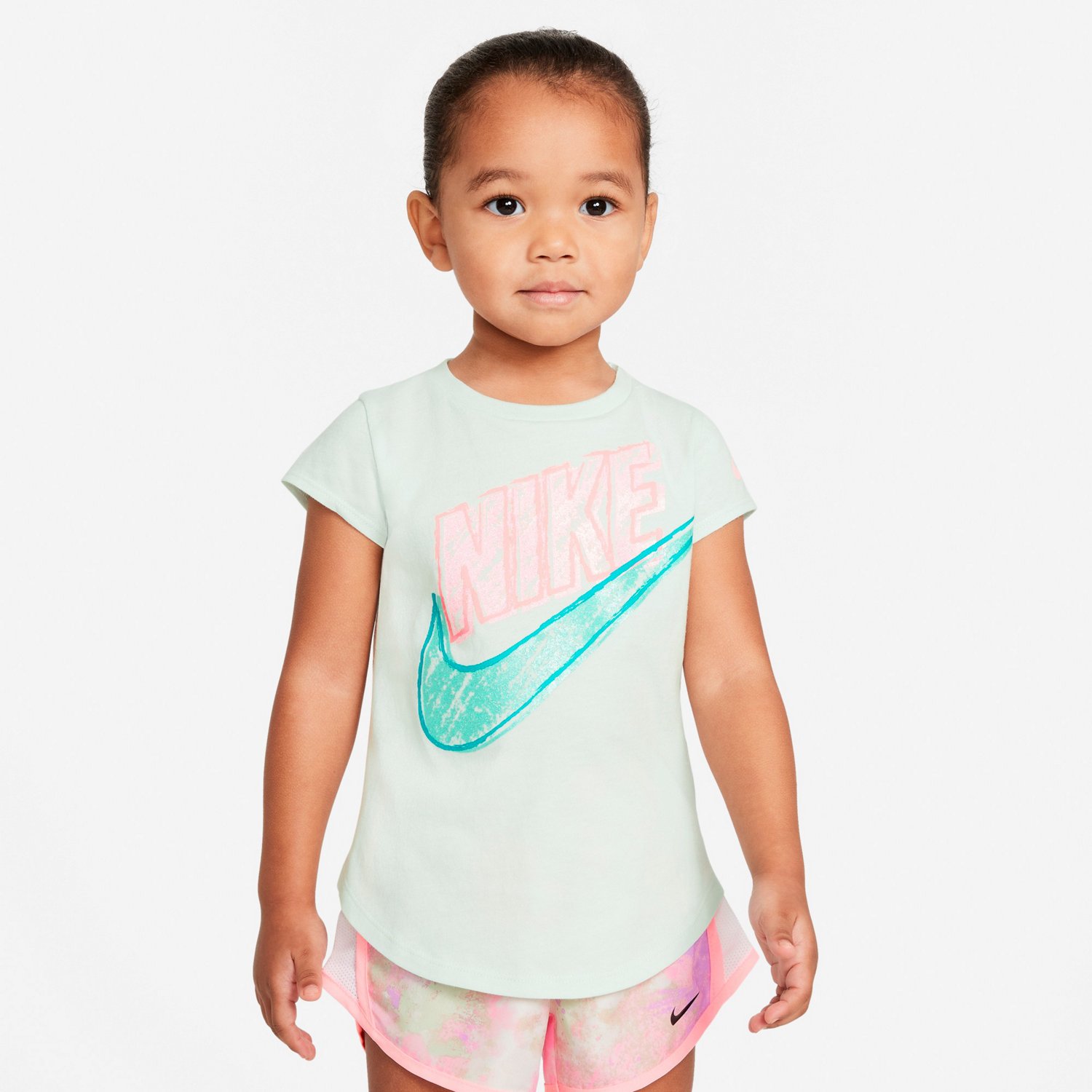 Nike Toddler Girls' Futura Sidewalk Chalk T-Shirt | Academy