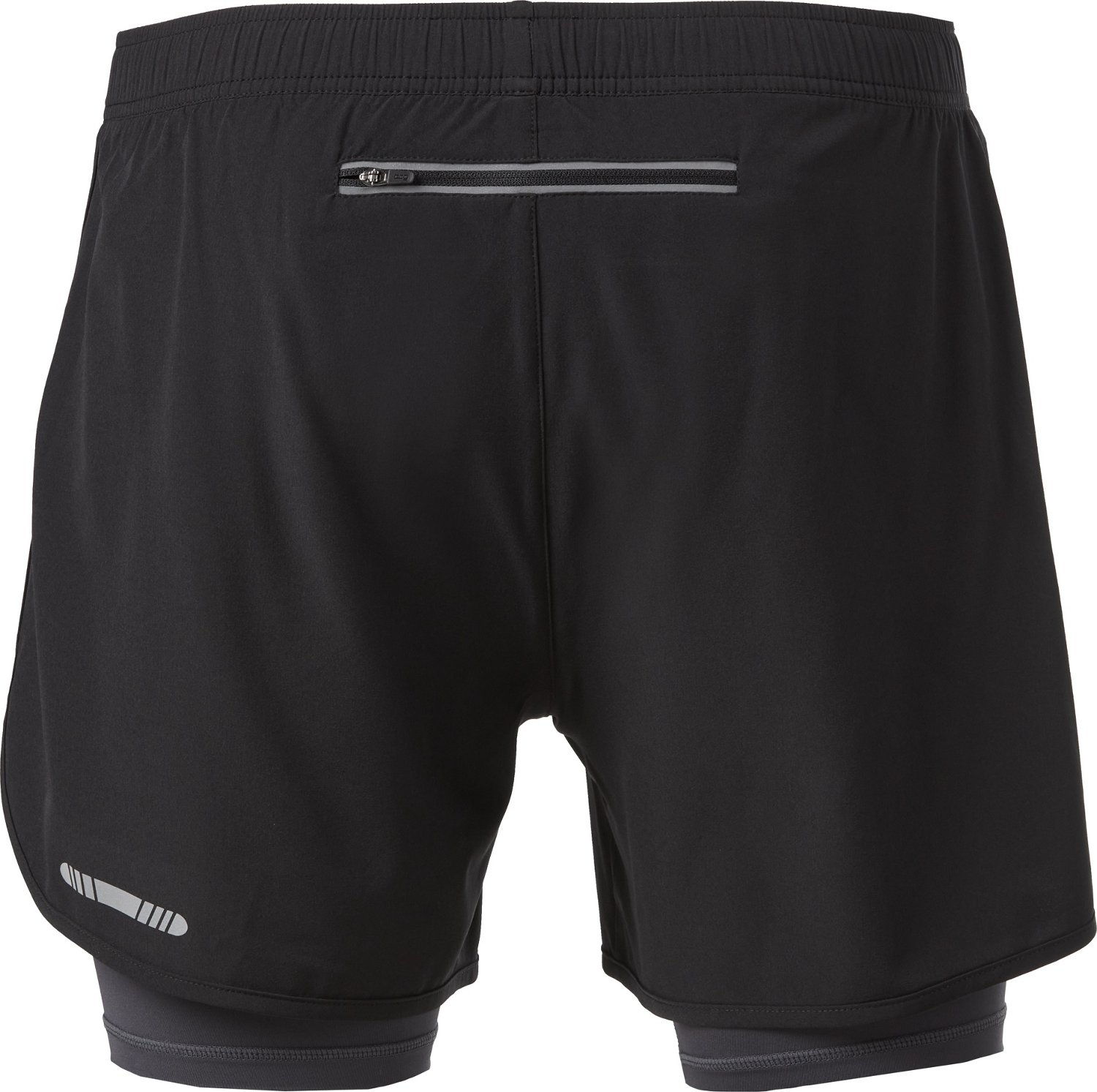 BCG Men's 2in1 Ultra Running Shorts Academy