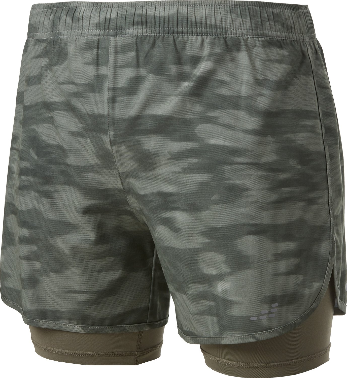 BCG Men's 2-in-1 Ultra Printed Running Shorts | Academy