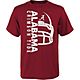 Outerstuff Boys' University of Alabama Defensive Line Short Sleeve T-shirt                                                       - view number 1 image